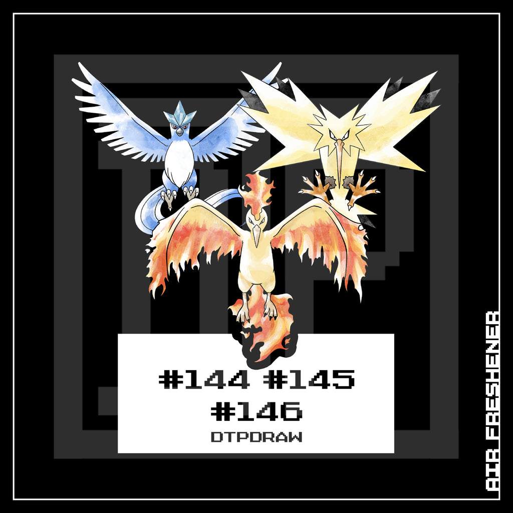 PKMN [ 144/145/146 ]  AIR FRESHENER