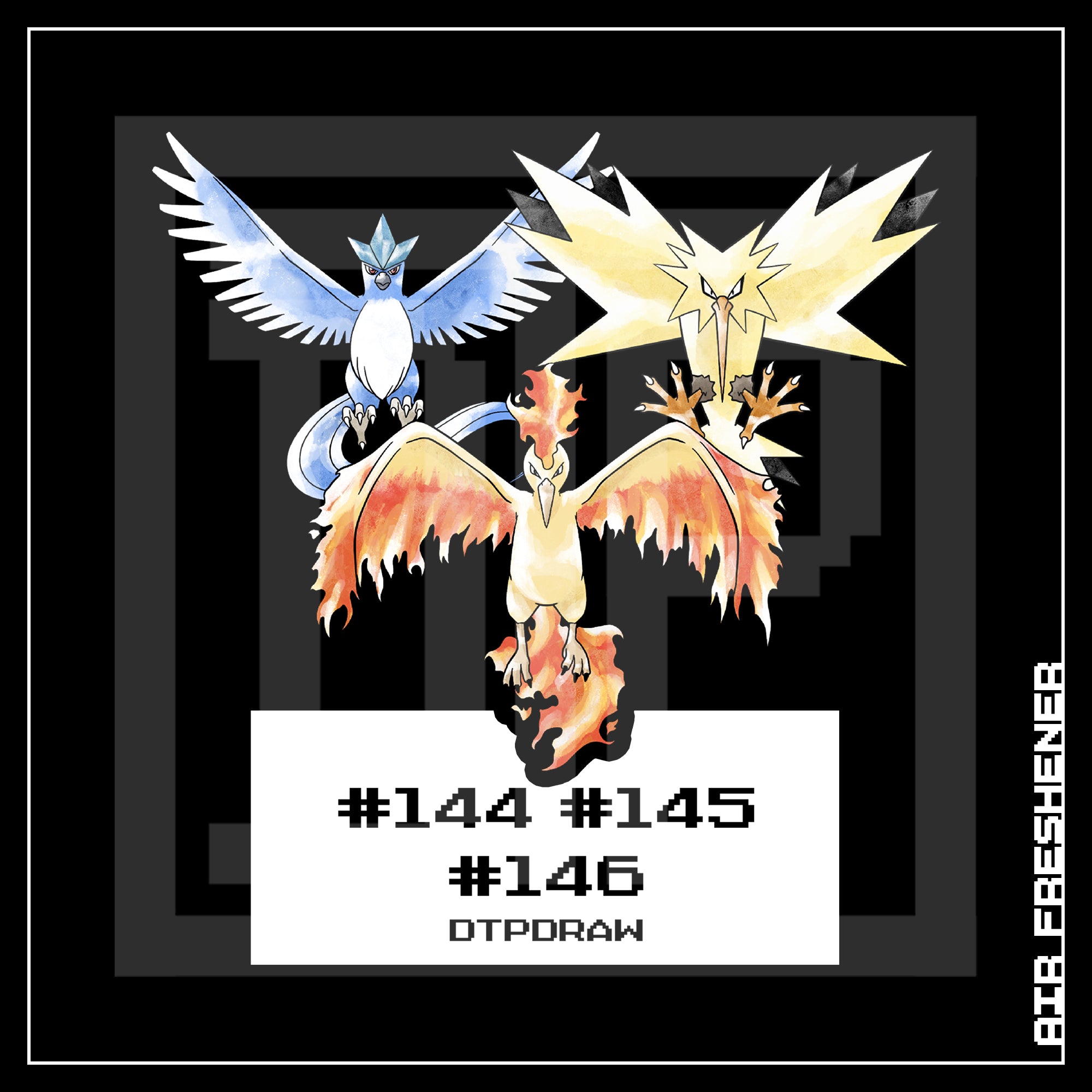 PKMN [ 144/145/146 ]  AIR FRESHENER