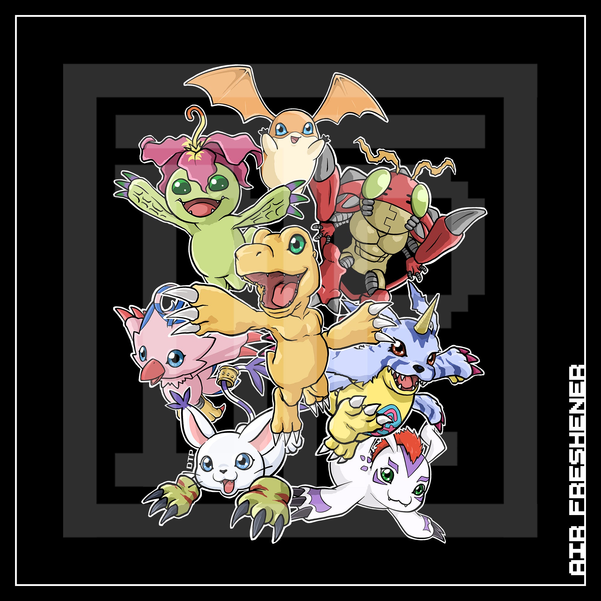 DIGIMON [ Season 1 ] AIR FRESHENER