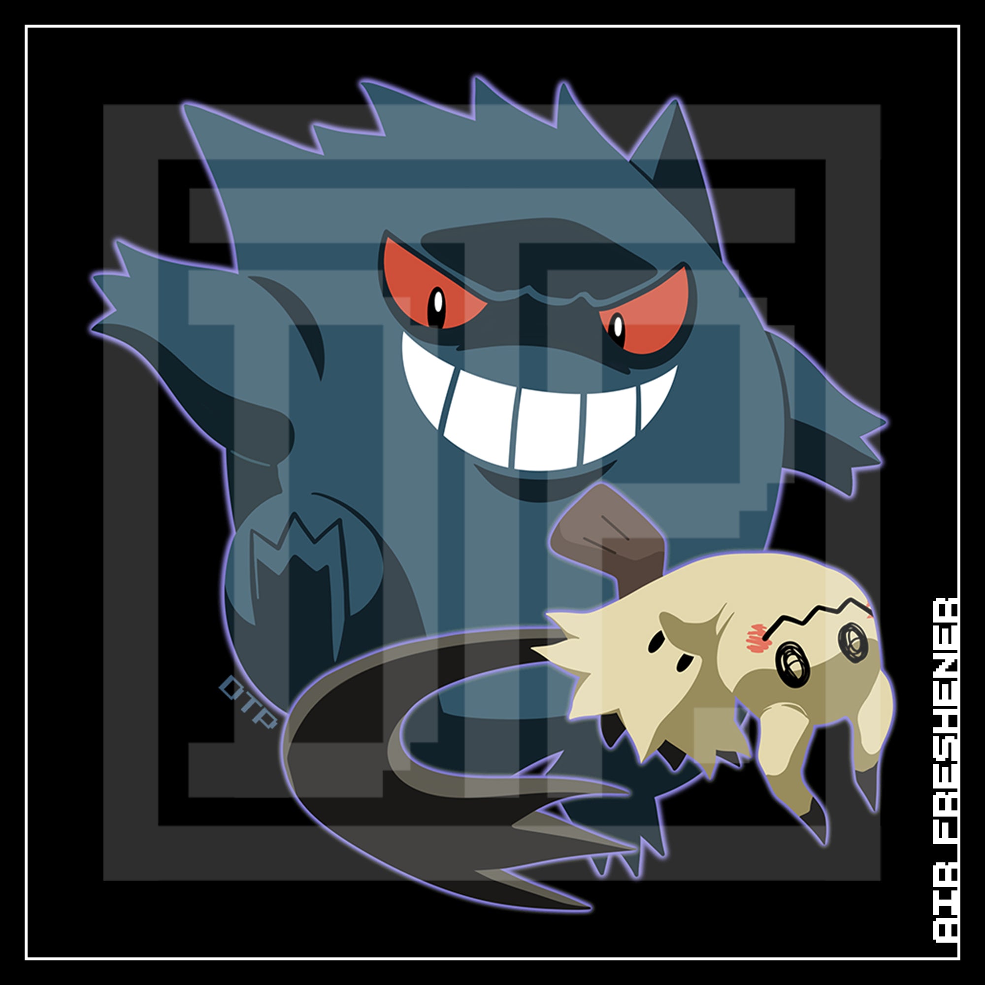 PKMN [ Gengar x Mimikyu ] AIR FRESHENER