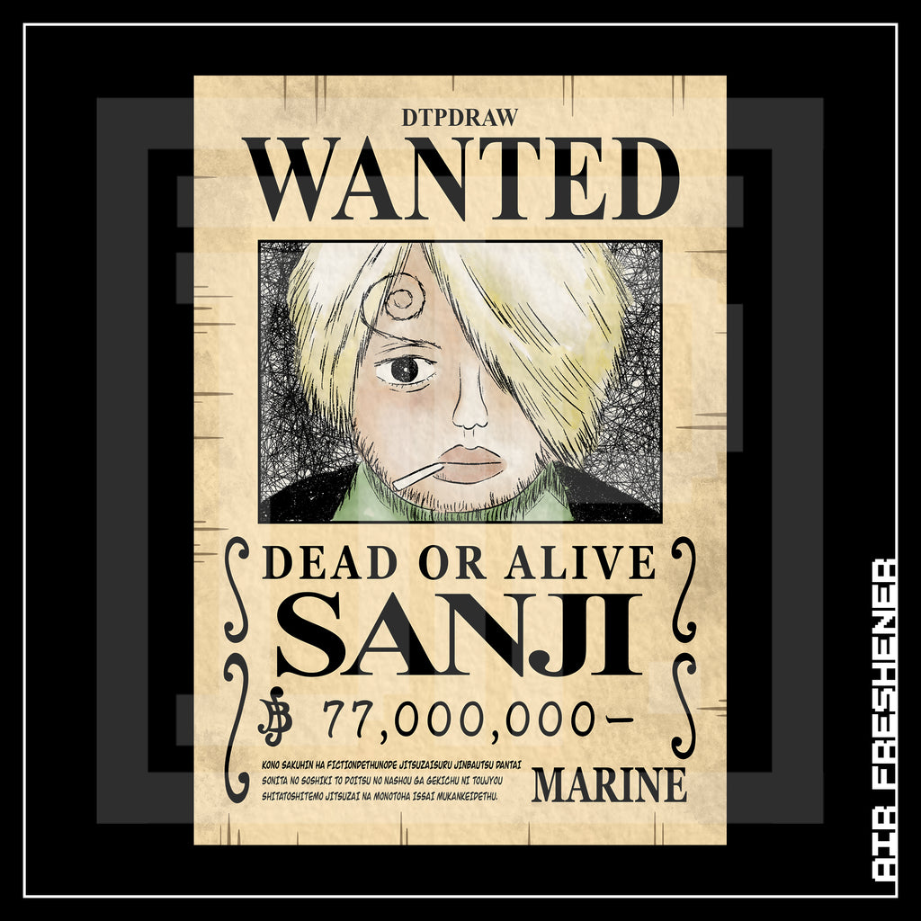 OP [ Sanji ] AIR FRESHENER