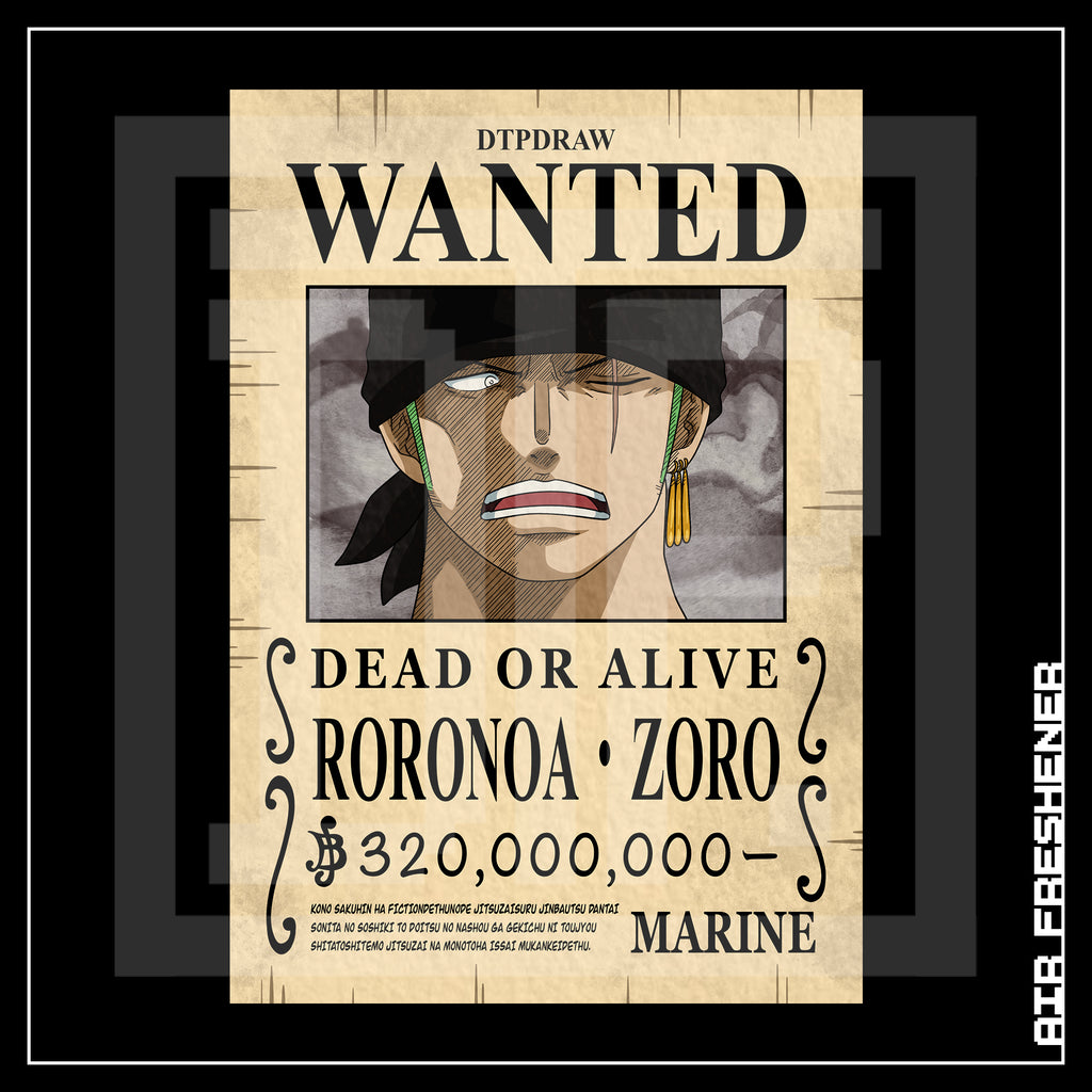OP [ Zoro ] AIR FRESHENER
