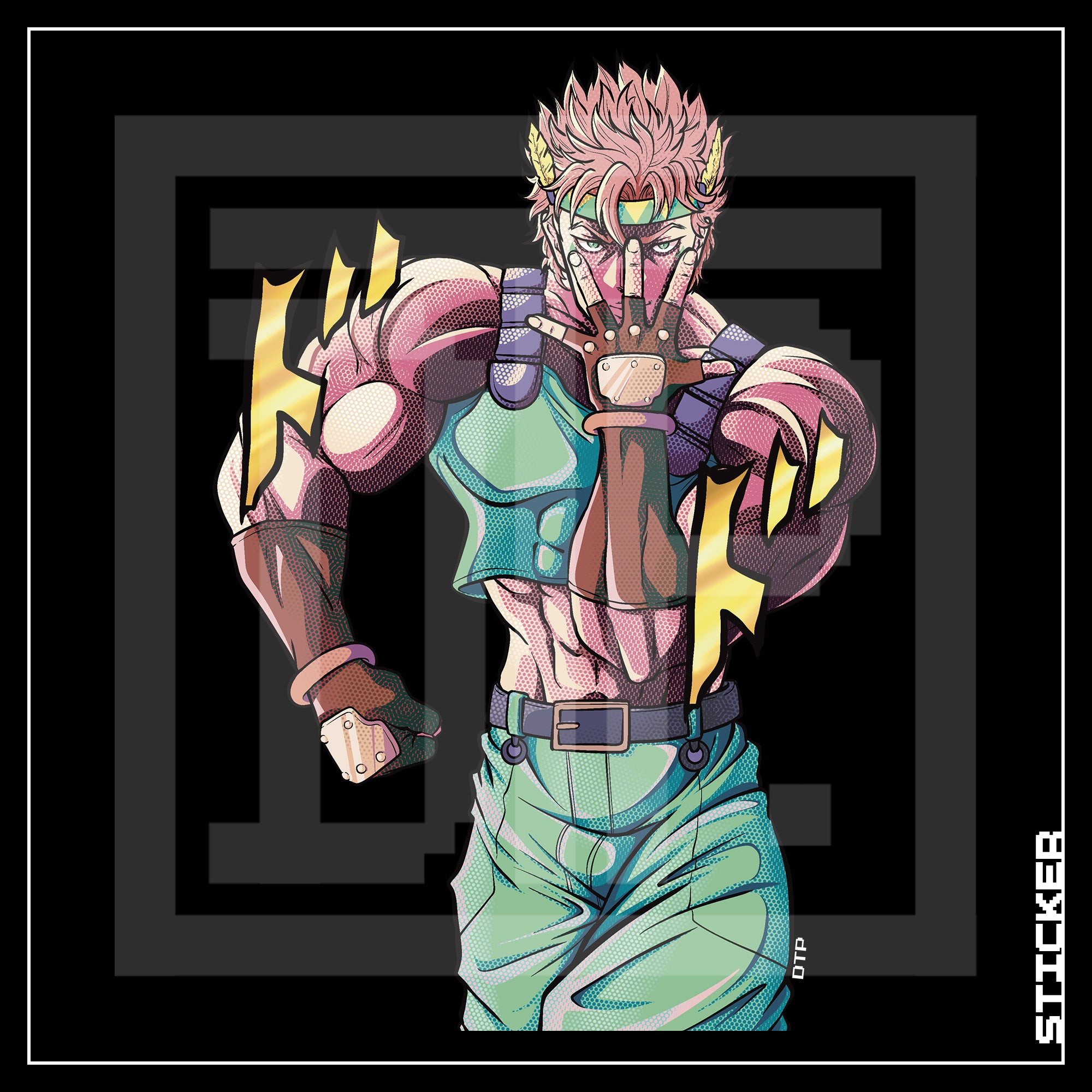 JOJO [ Caesar] STICKER