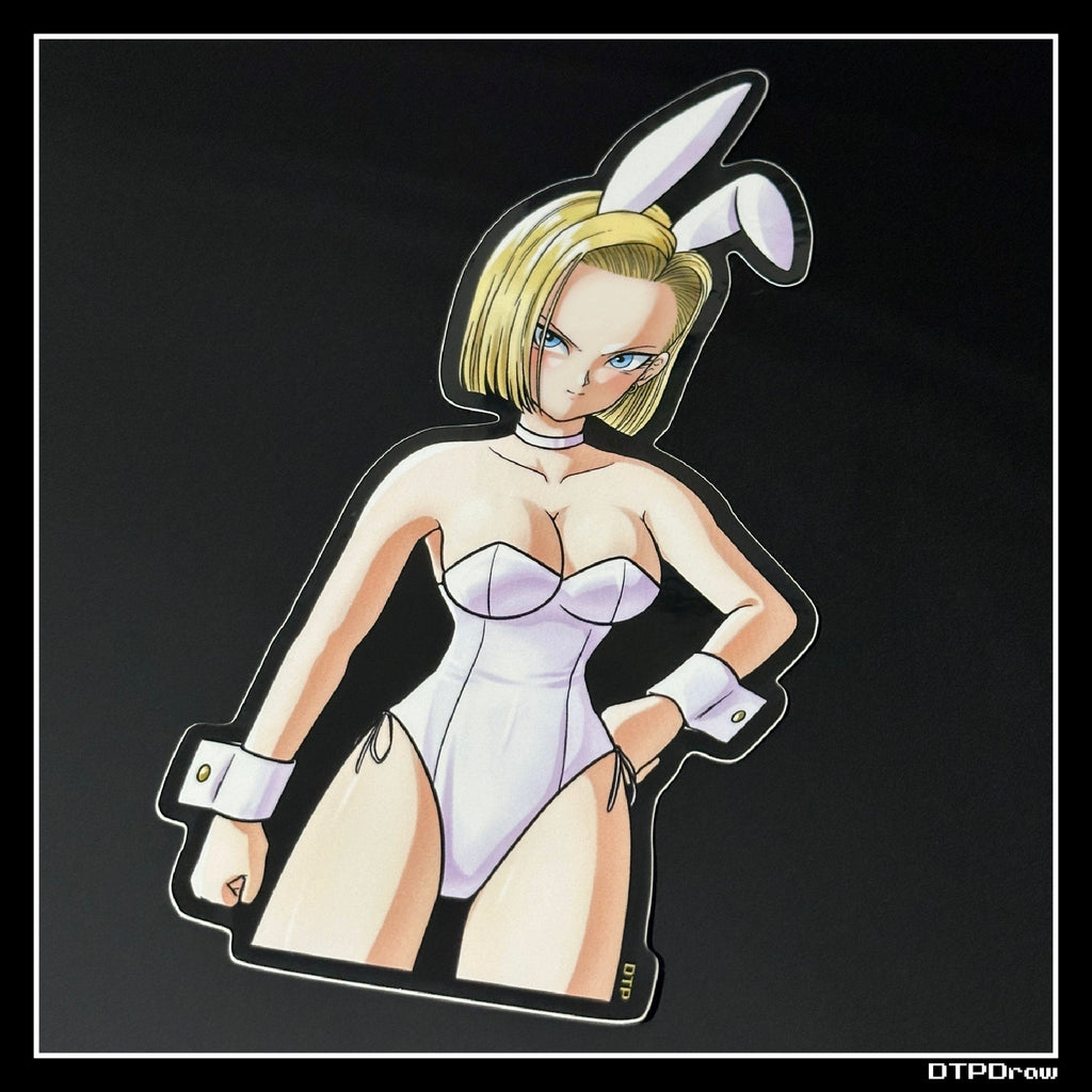 BUNNY GIRL [ Android 18 ] STICKER