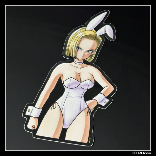 BUNNY GIRL [ Android 18 ] STICKER