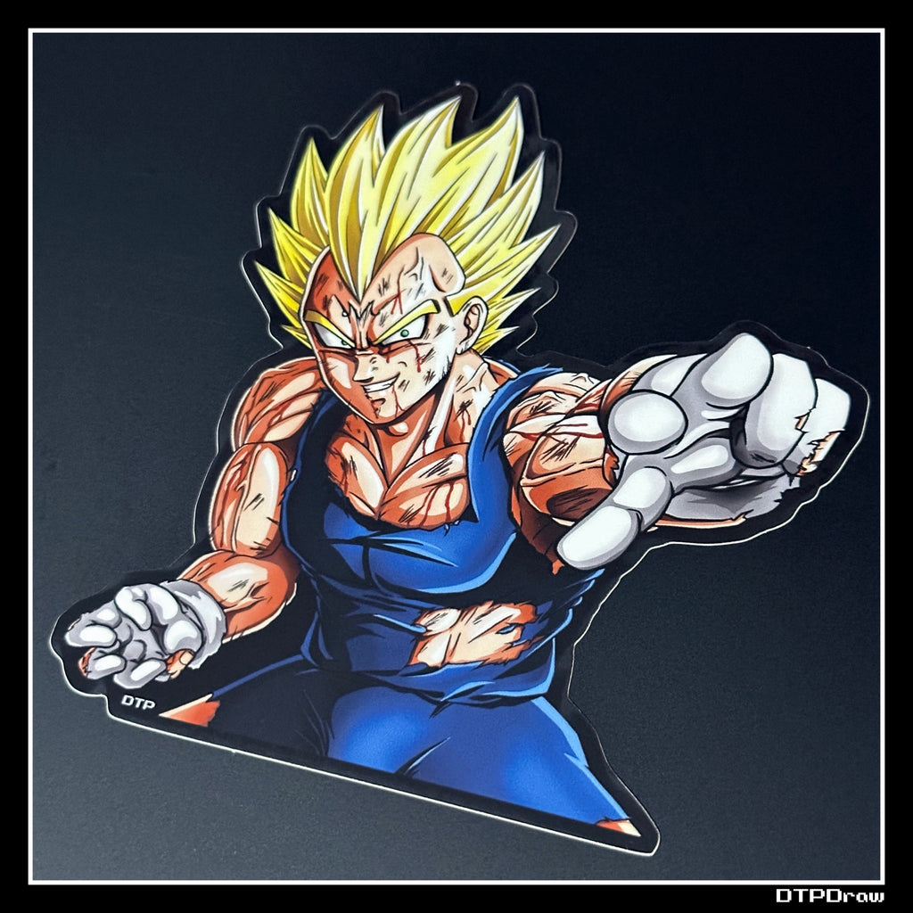 DBZ [ Majin Vegeta ] STICKER