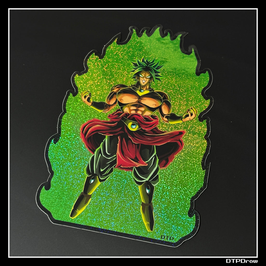 DBZ [ Broly ] STICKER