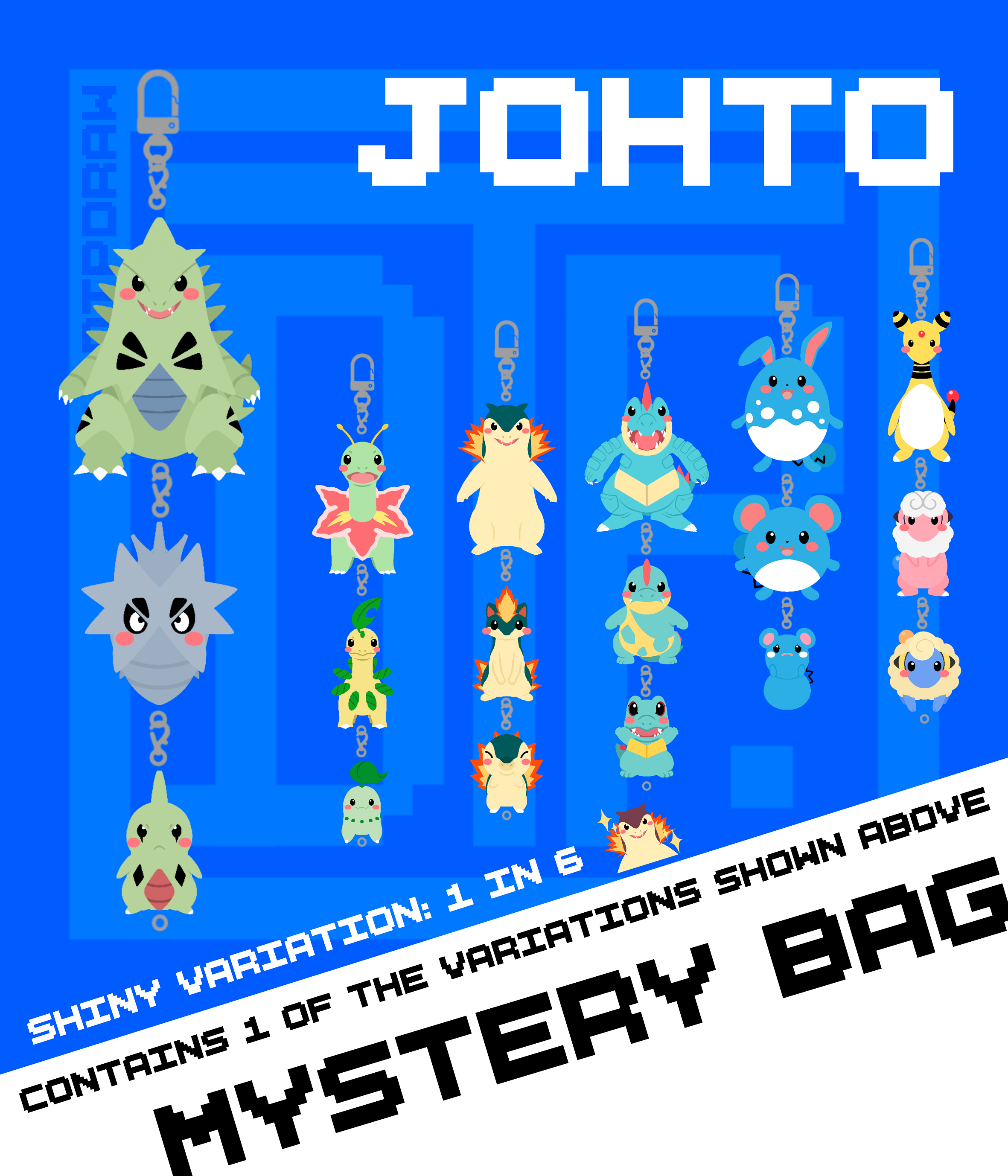 PKMN [ JOHTO ] Mystery Bag