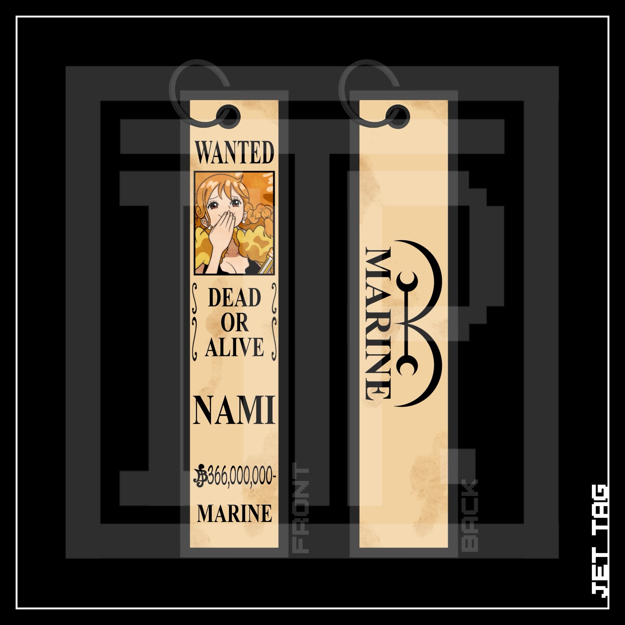 OP [ Wanted Nami ] JET TAG