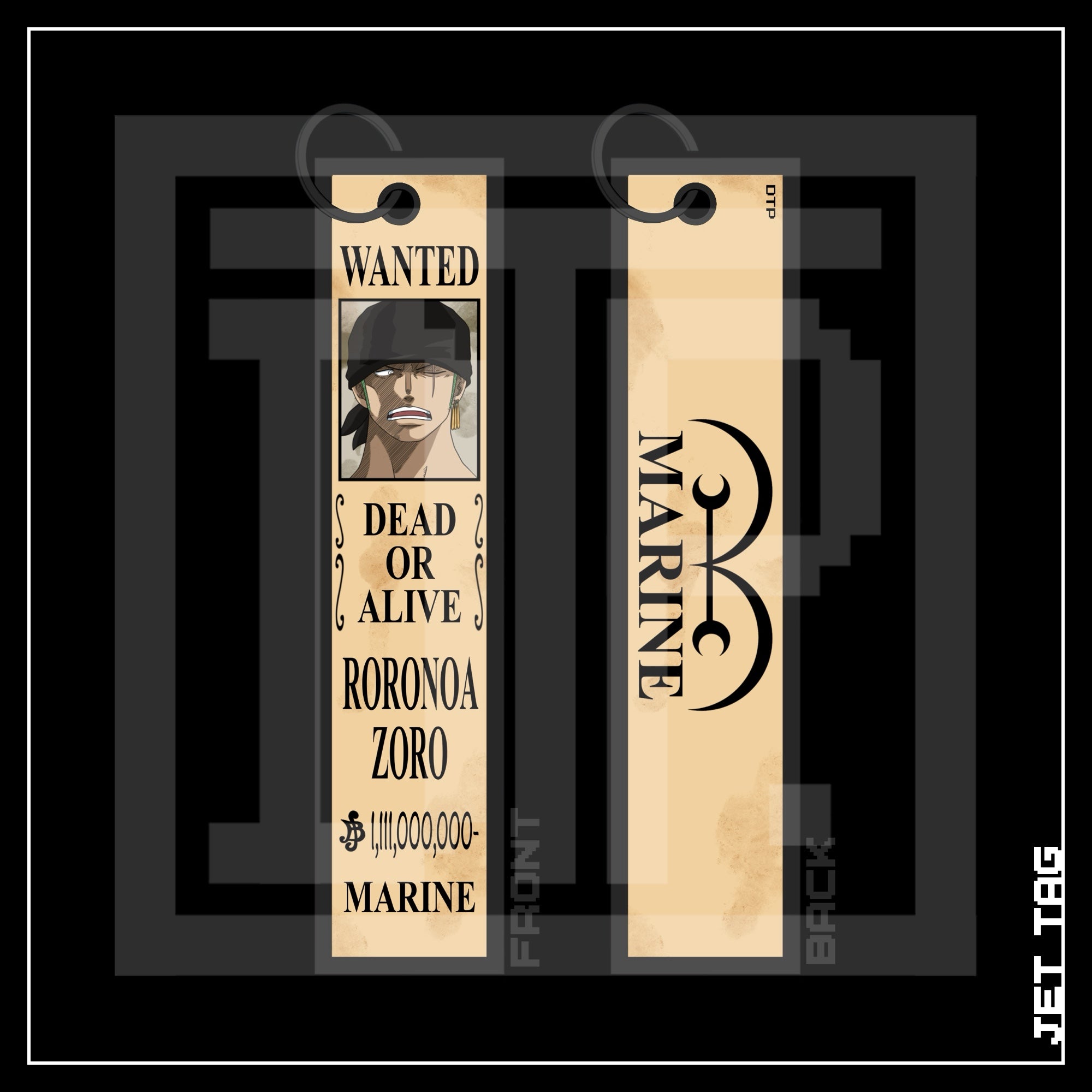 OP [ Wanted Zoro ] JET TAG