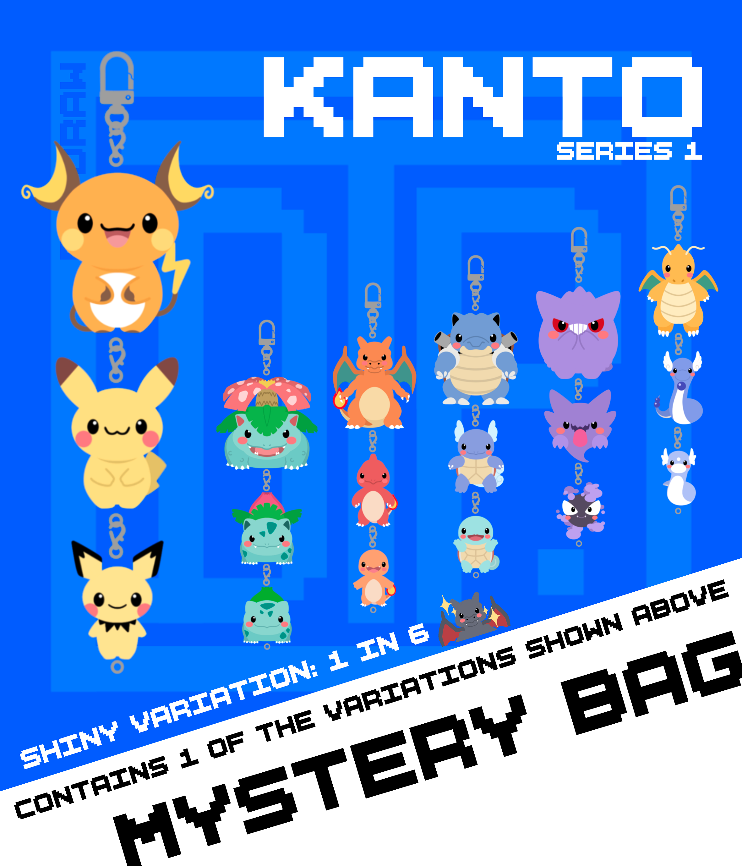 PKMN [ KANTO ] Mystery Bag (COMING BACK INSTOCK SOON)