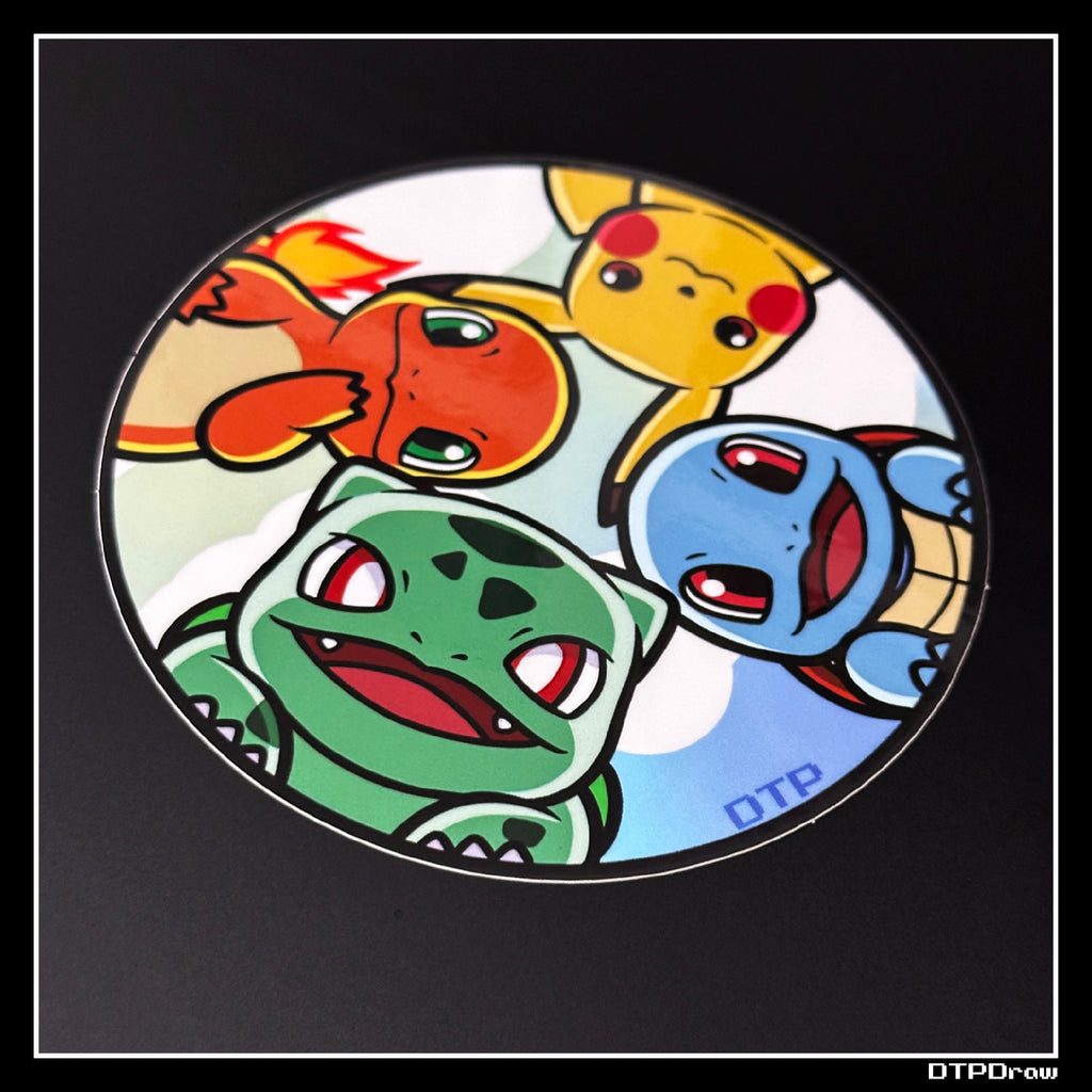PKMN [ Kanto ] STICKER