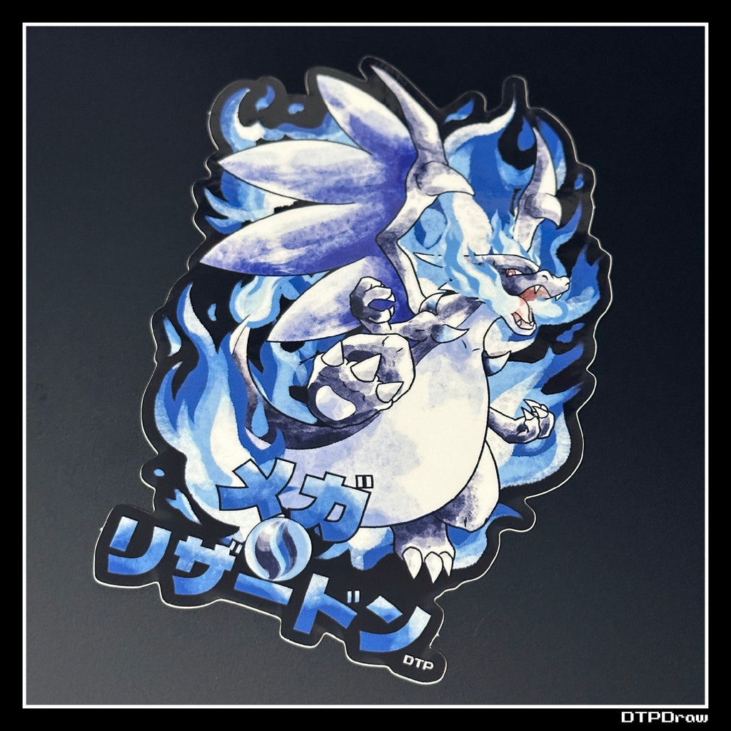 PKMN [ Mega Charizard ] STICKER