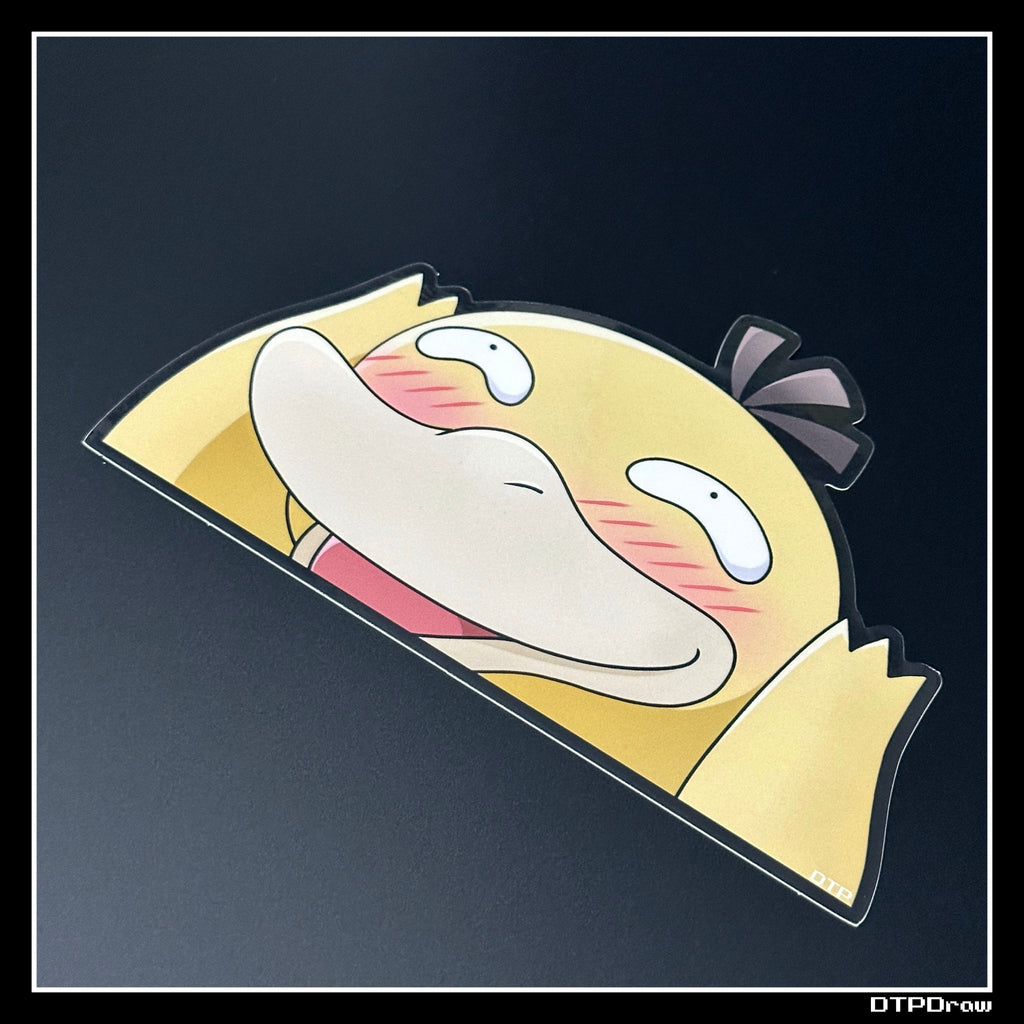 PKMN [ Psyduck ] PEEKER STICKER