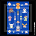 DIGIMON A6 STICKER SHEET