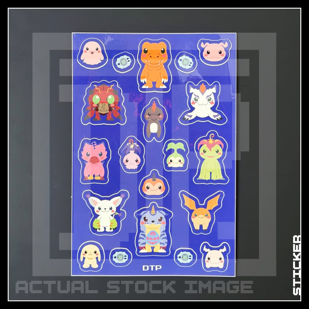 DIGIMON A6 STICKER SHEET