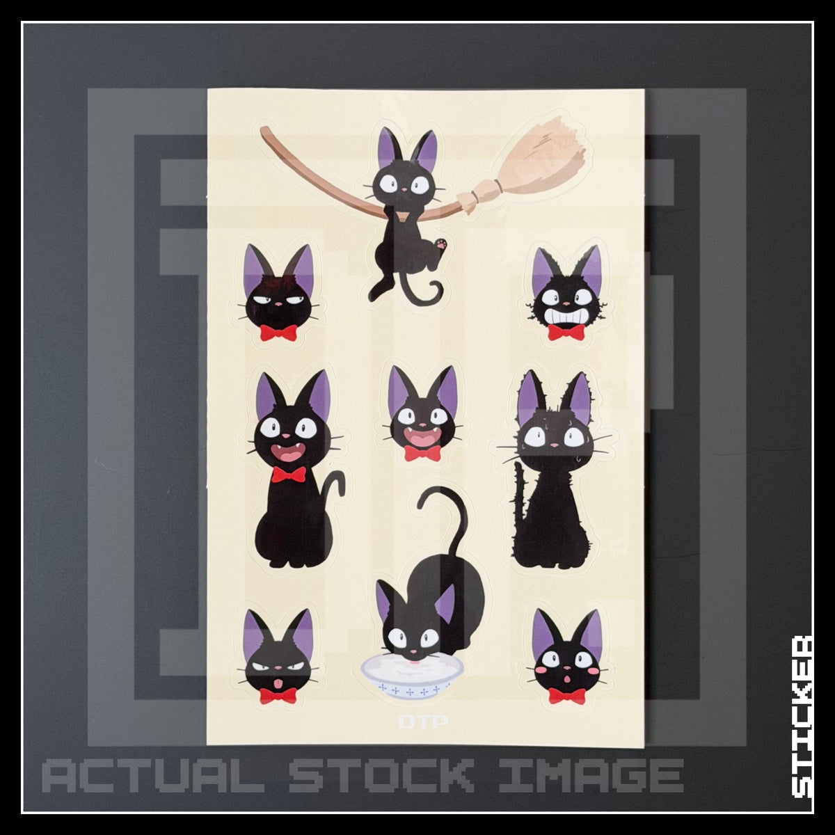 JIJI A6 STICKER SHEET