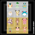 JOHTO A6 STICKER SHEET