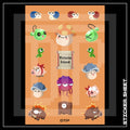 MAPLESTORY A6 STICKER SHEET
