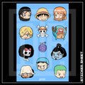 STRAW HATS A6 STICKER SHEET
