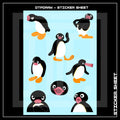 PINGU A6 STICKER SHEET