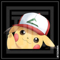 PKMN [ Ash's Pika ] PEEKER STICKER