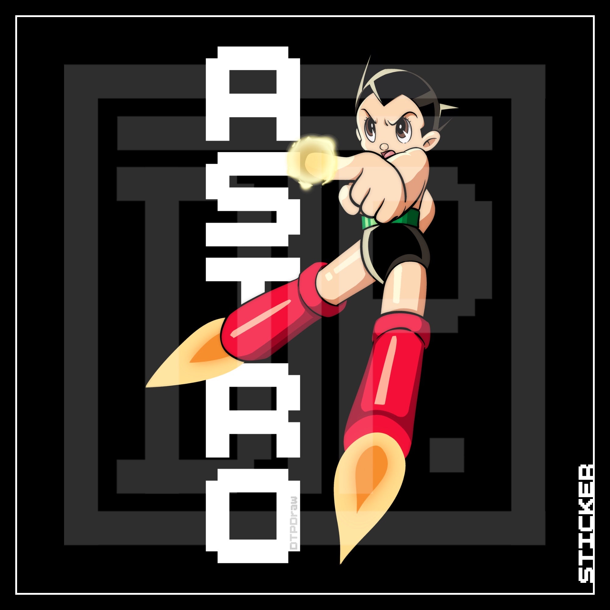 AB [ Astro Boy ] STICKER