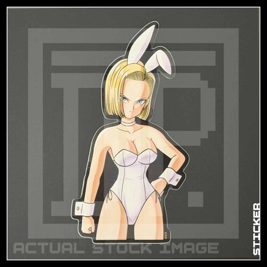 BUNNY GIRL [ Android 18 ] STICKER