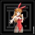 BUNNY GIRL [ Asuka ] STICKER