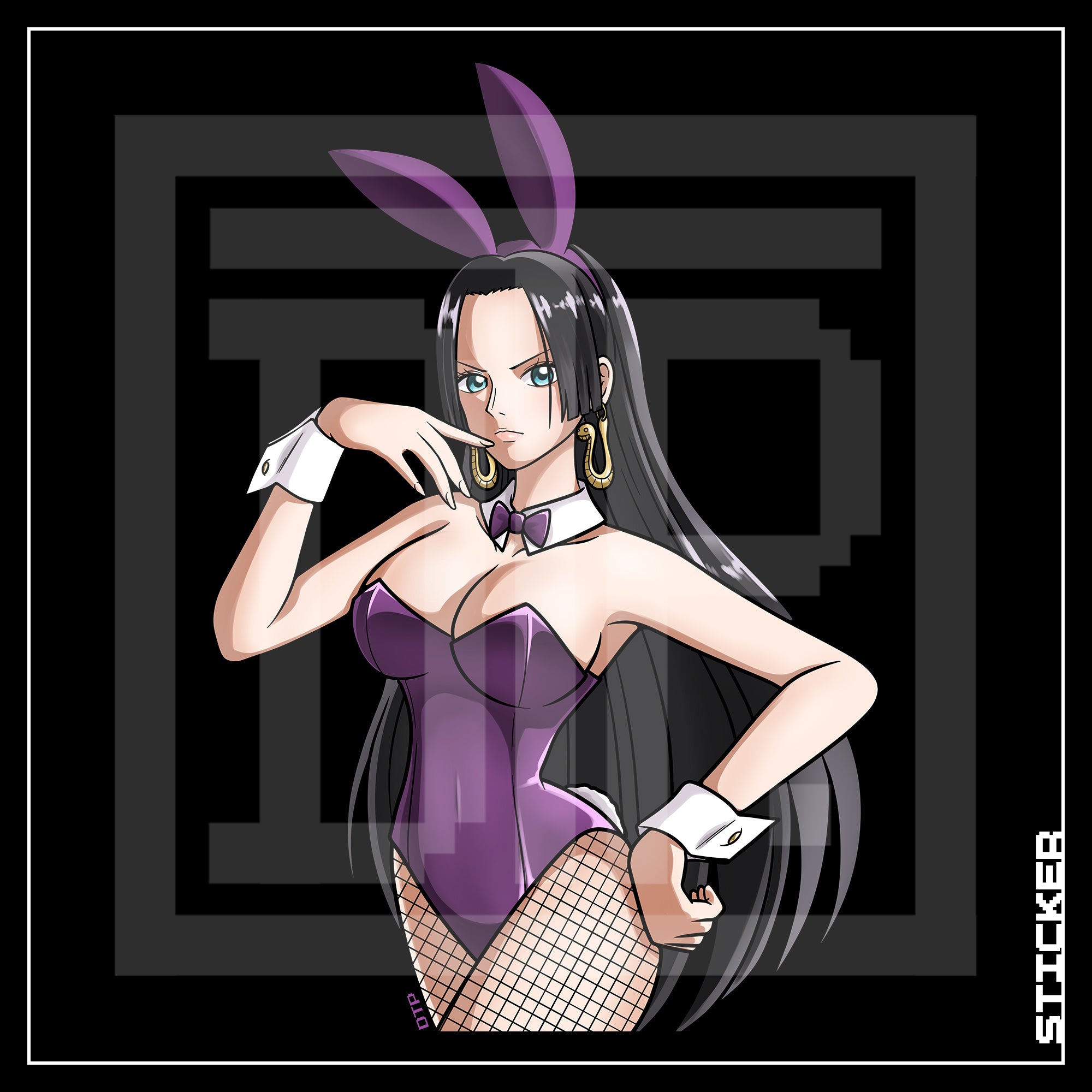 BUNNY GIRL [ Boa ] STICKER
