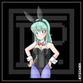 BUNNY GIRL [ Bulma ] STICKER