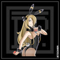BUNNY GIRL [ Cynthia ] STICKER