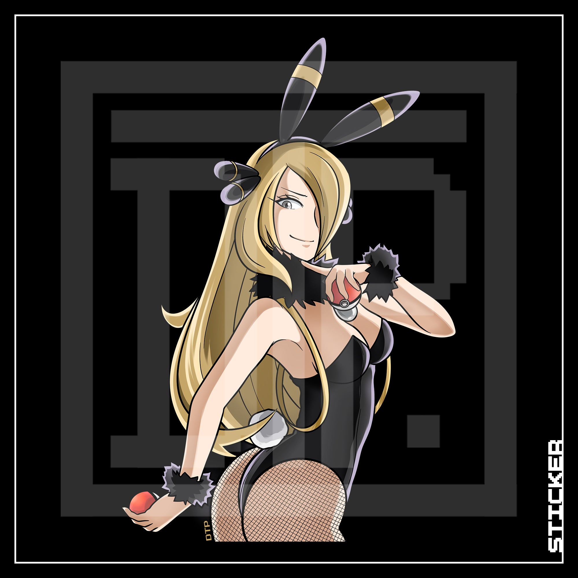 BUNNY GIRL [ Cynthia ] STICKER