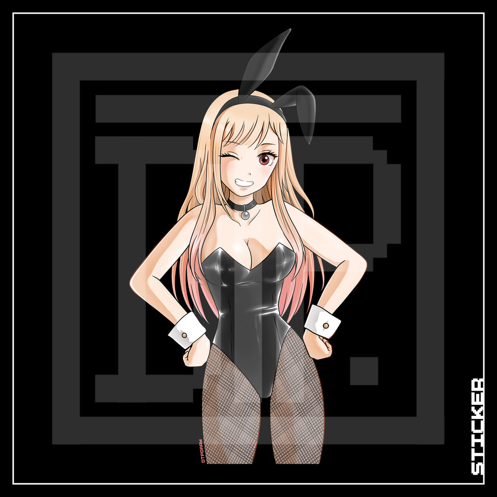 BUNNY GIRL [ Marin ] STICKER
