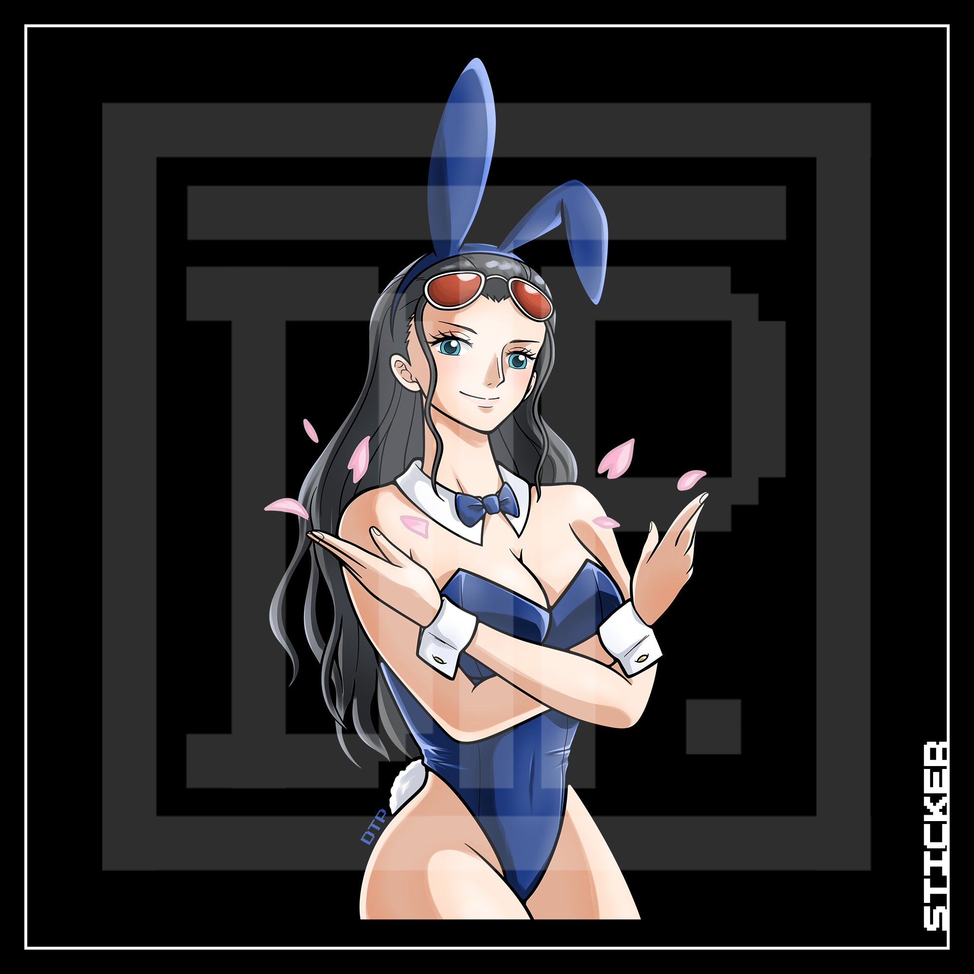 BUNNY GIRL [ Robin ] STICKER
