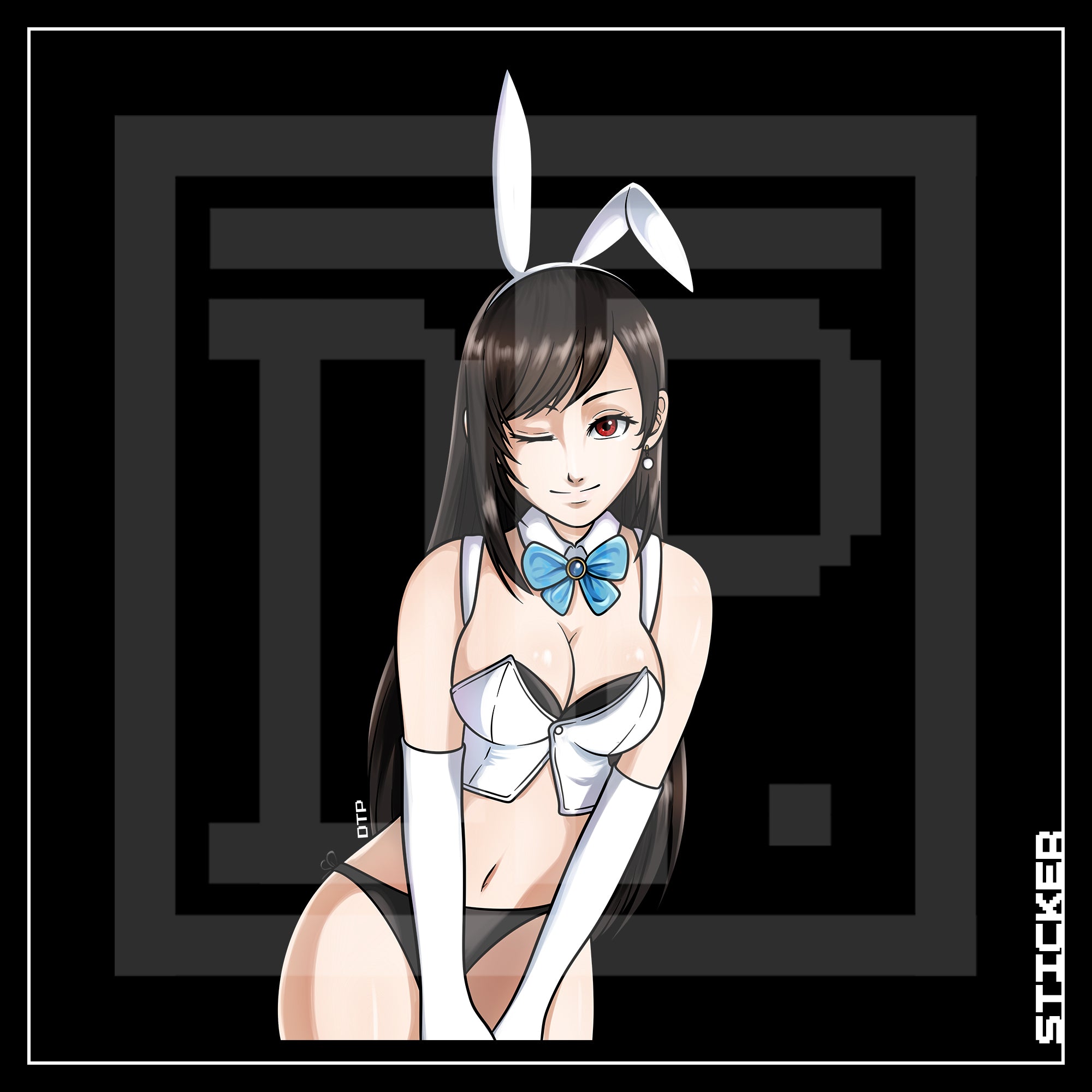 BUNNY GIRL [ Tifa ] STICKER