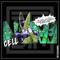 DBZ [ Perfect Cell ] STICKER