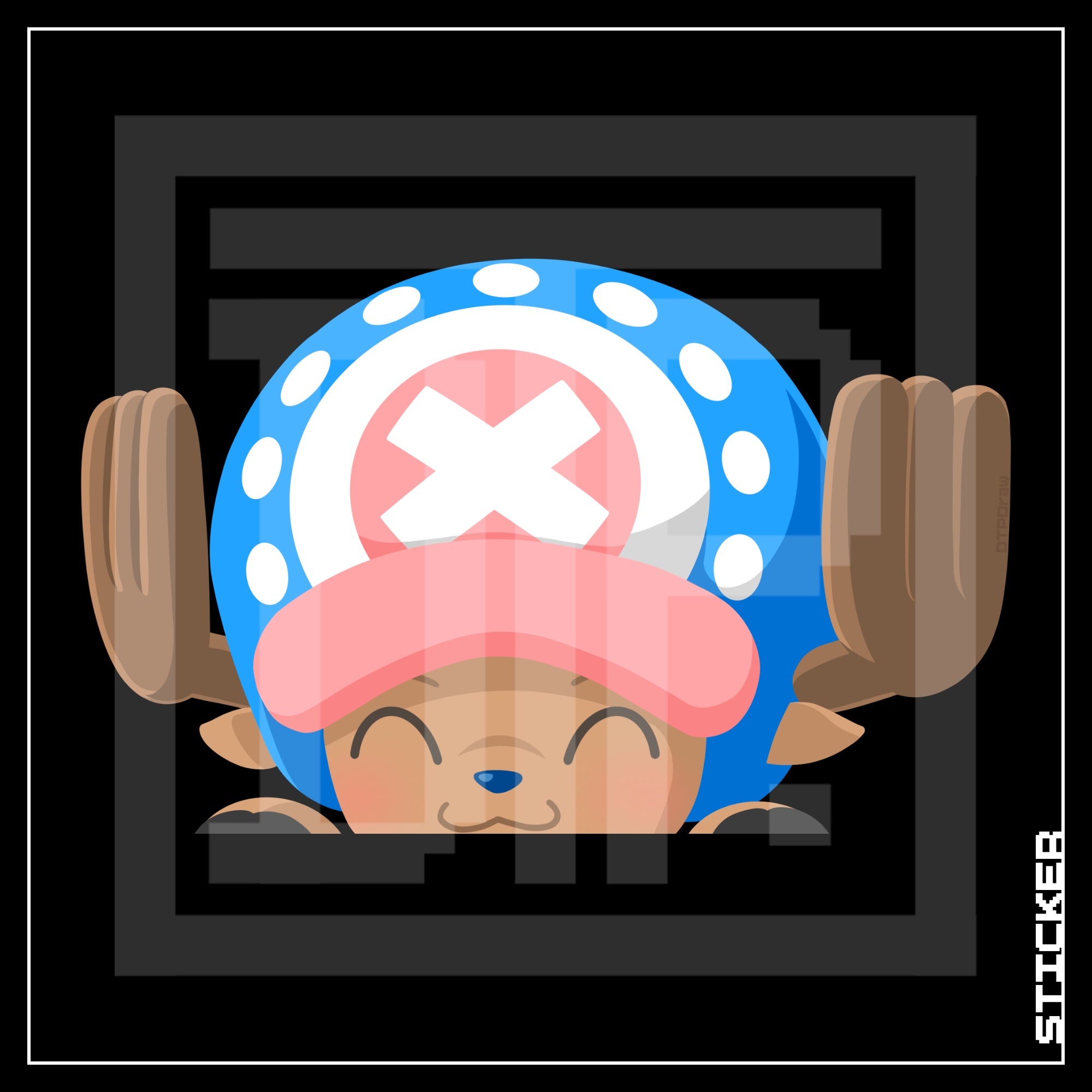 OP [ Chopper ] PEEKER STICKER