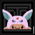 PKMN [ Eevee Espeon ] PEEKER STICKER