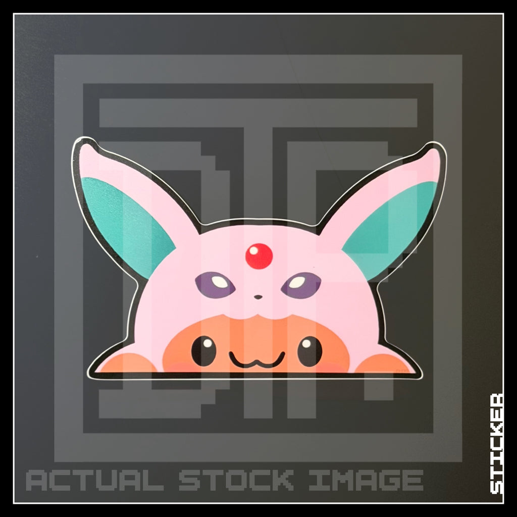 PKMN [ Eevee Espeon ] PEEKER STICKER