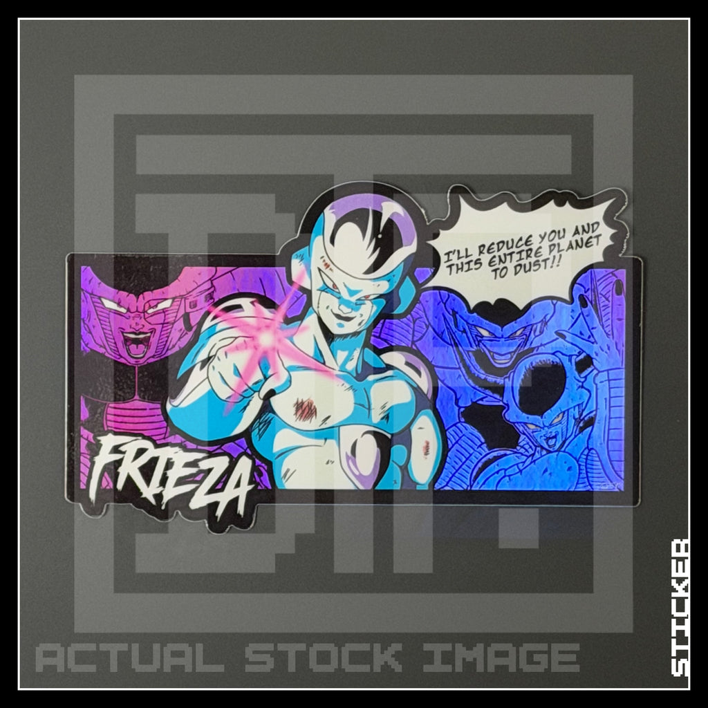 DBZ [ Frieza ] HOLO STICKER