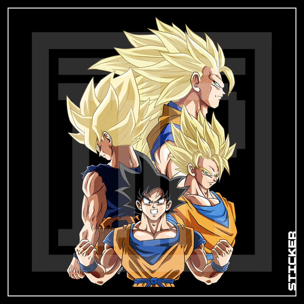 DBZ [ Goku ] STICKER