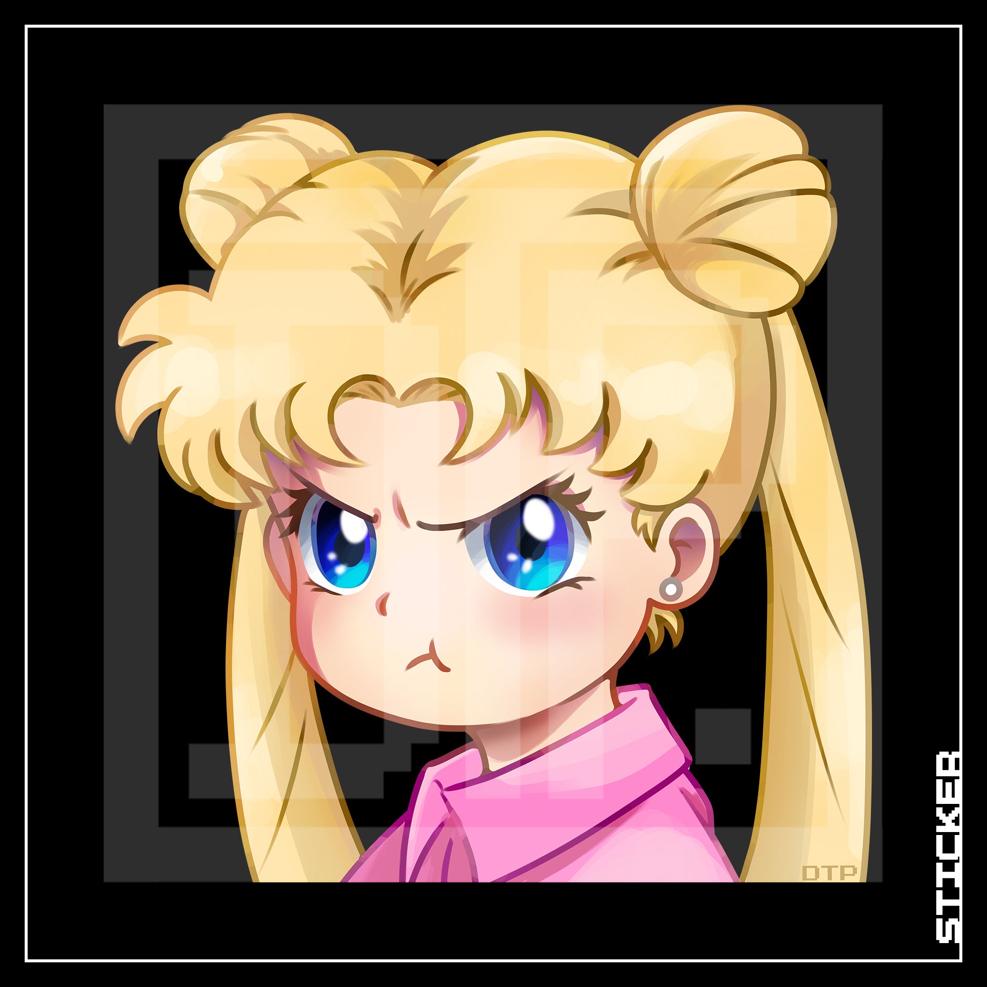 SM [ Grumpy Usagi ] STICKER