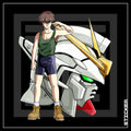 GUNDAM [ Heero & Wing ] STICKER