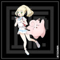 PKMN [ Lillie & Clefairy ] STICKER