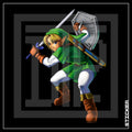 LoZ [ OoT Adult Link ] STICKER