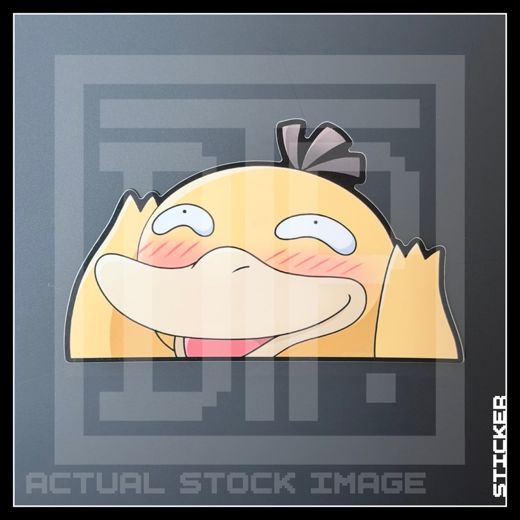 PKMN [ Psyduck ] PEEKER STICKER