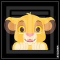 LIONKING [ Simba] STICKER