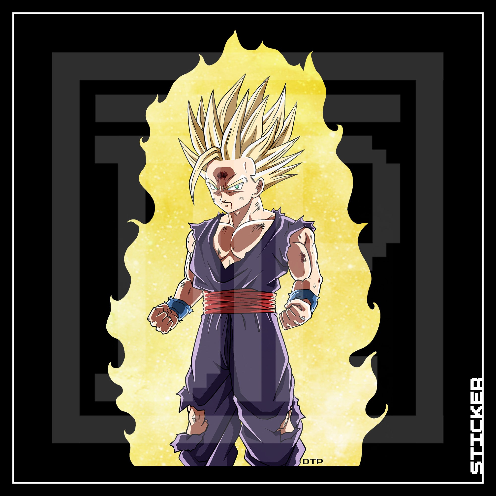DBZ [ SS Gohan ] STICKER