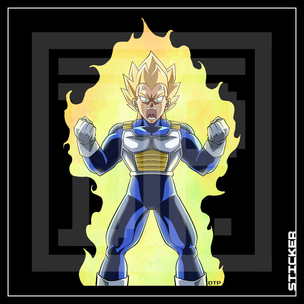 DBZ [ SS Vegeta ] STICKER